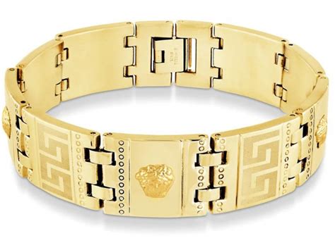 fake versace bracelet|versace bracelet 18k gold.